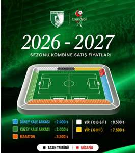 Bodrumspor’da 2026-2027 sezonu kombineleri satışa çıktı haberi